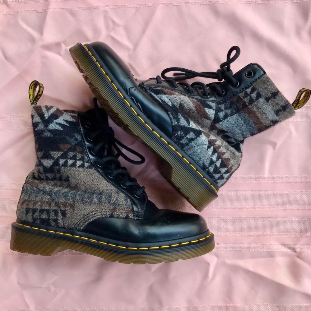 Dr. Marten x Pendleton Pascal Boot